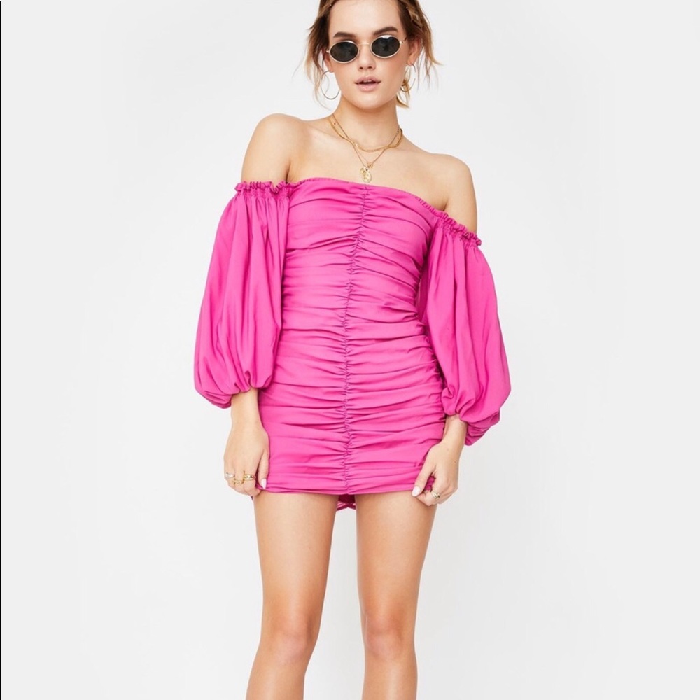 SOLD OUT For Love&Lemons Bali Ruched Dress